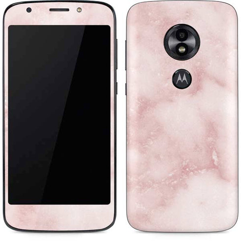 Blush Marble Moto E5 Play Skin